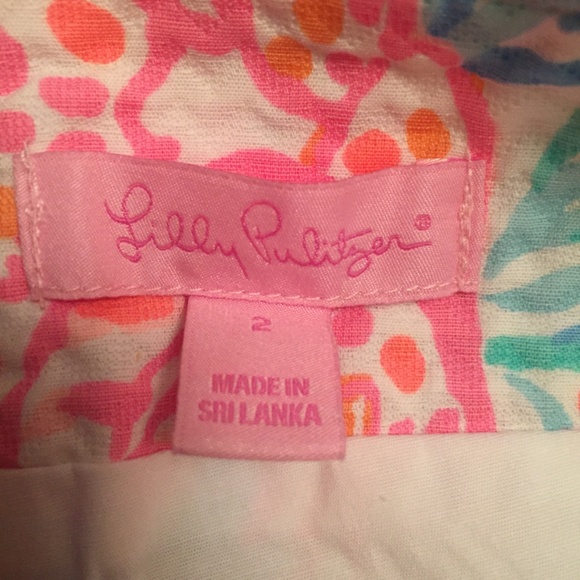 🚫SOLD🚫 NWOT Lilly Pulitzer Crab Skort 2 - Picture 6 of 6
